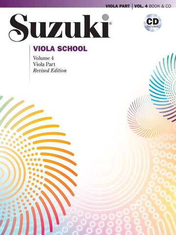 Suzuki - Viola School Vol.4 - Alto + CD