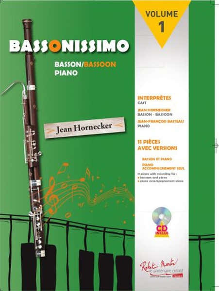 Hornecker Jean - Bassonissimo Vol.1 - Basson & Piano
