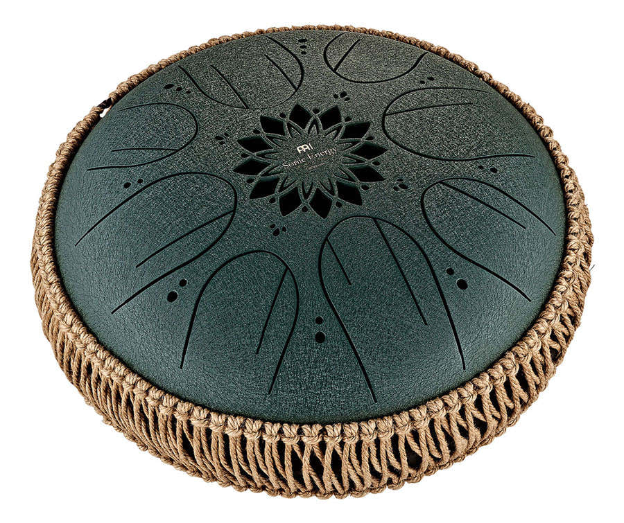 Tambor de língua Medium Octave Sonic Energy Verde 432HZ