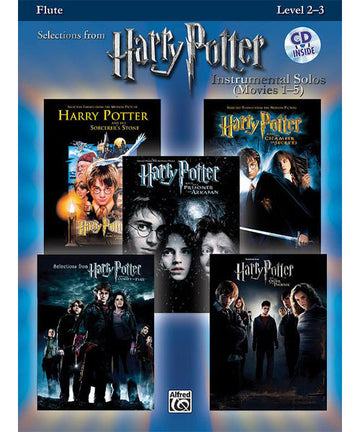 Harry Potter Solos + Audio En Ligne - Flute Solo