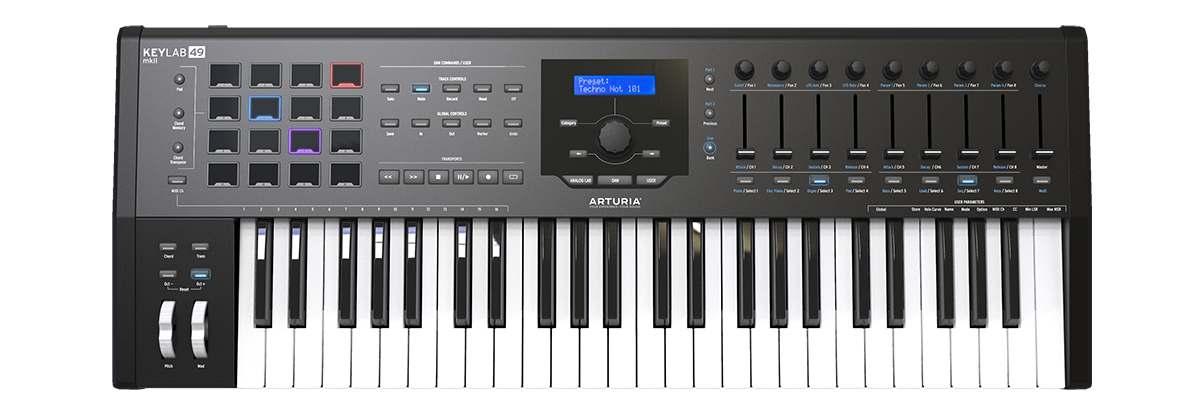 Keylab 49 MKII Preto