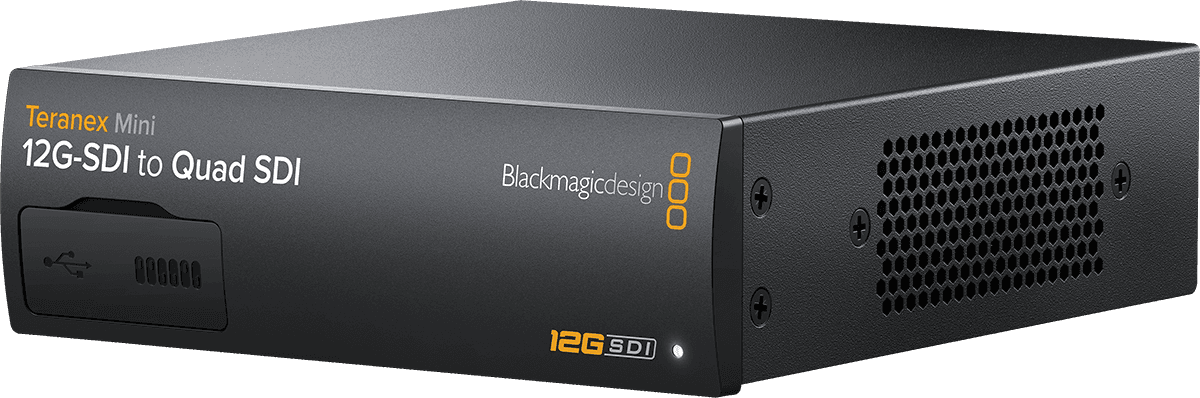 Blackmagic Design Teranex Mini 12G-SDI to Quad SDI