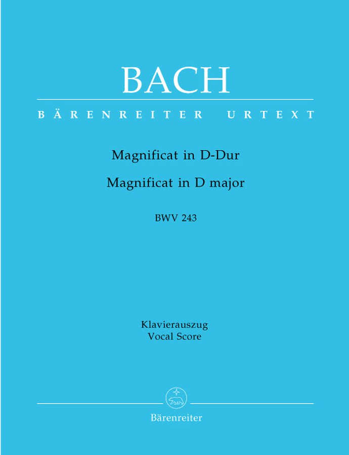 J.S. - Magnificat En Re Majeur Bwv 243 - Reduction Ch Piano