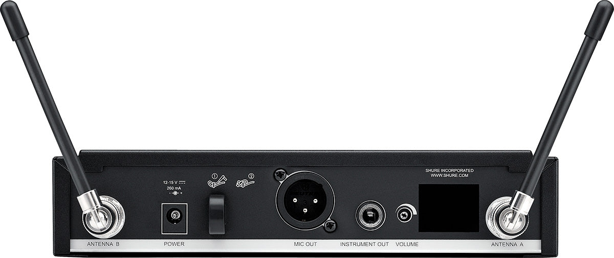 Sistema HF para rack com microfone de cabeça
