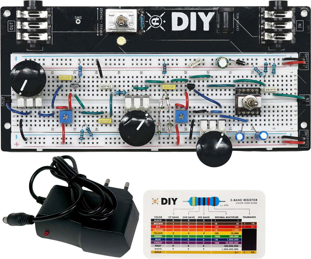 Conjunto de placa de ensaio Cir-Kit Lpb-1 Boost-a-Drive-a-Fuzz