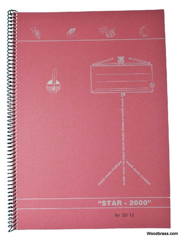 Caderno De Música 12 Pautas + Encadernação Espiral