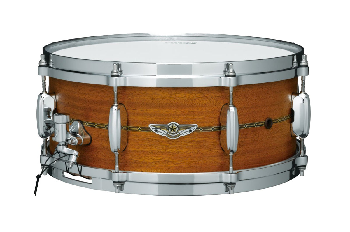 Tama TLM146S-OMP STAR SOLID MAPLE 14"X6" - OILED NATURAL MAHOGANY W/ METAL INSIGNIA