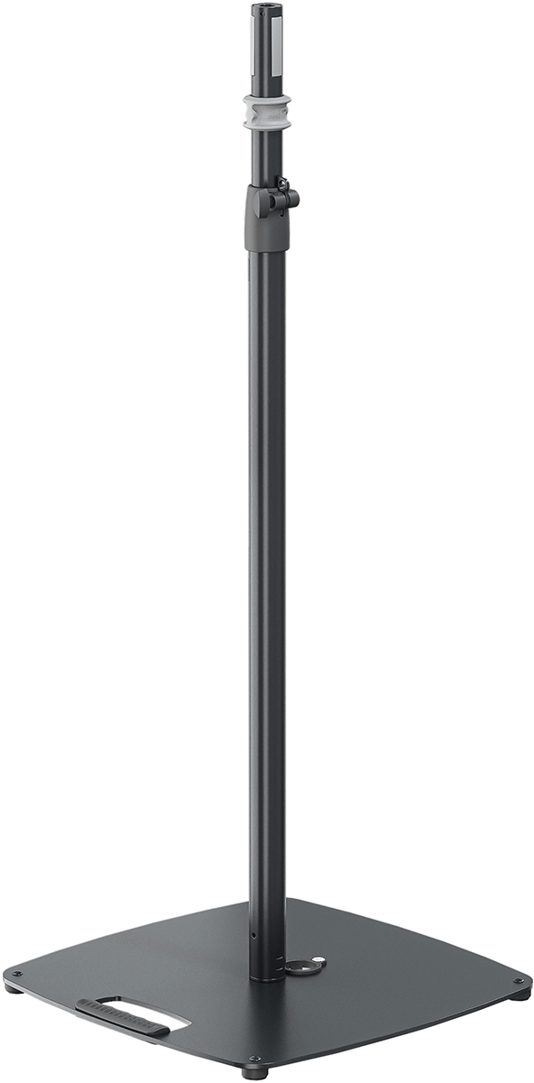K&M Suporte de coluna "easy Lock" com base de placa