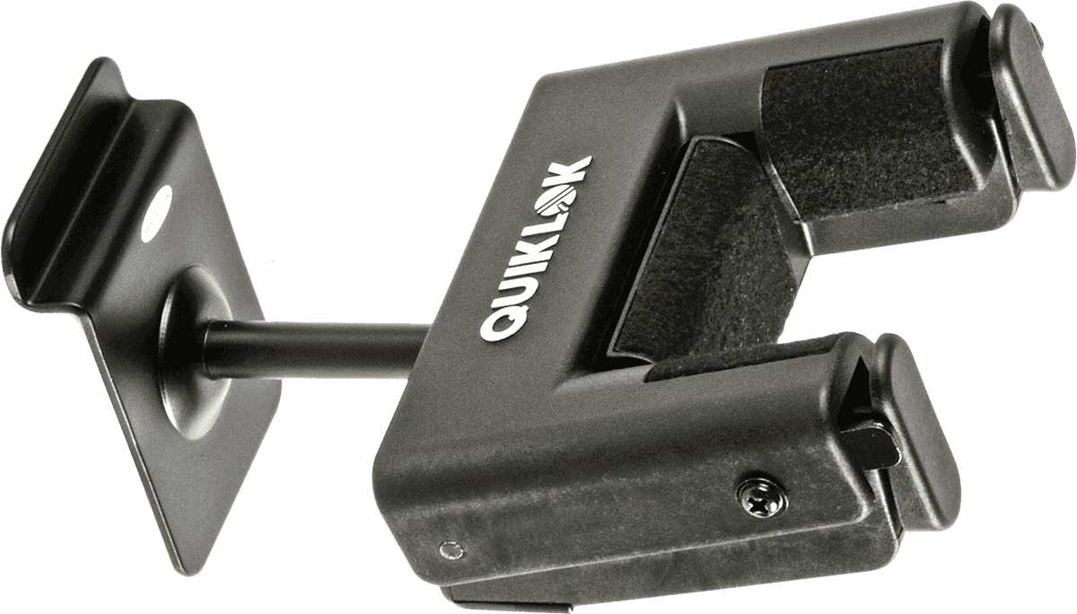 SW702 GUITAR STAND WITH SELF-LOCKING SYSTEM FOR SLATWALL BLACK