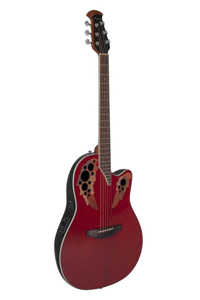 E-Acoustic Guitar Celebrity Elite Super Shallow Cutaway Ruby Red
