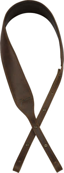 Paramount Correia de couro para banjo castanha