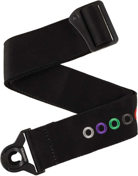 Correia entrançada de guitarra Auto Lock, Extremidade esférica