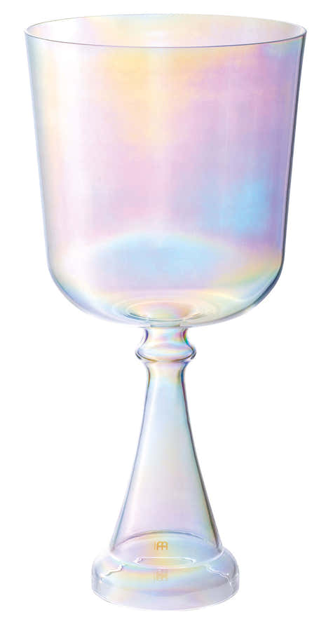 MEINL SONIC ENERGY CRYSTAL SINGING CHALICE 7" CLEAR CROWN CHAKRA