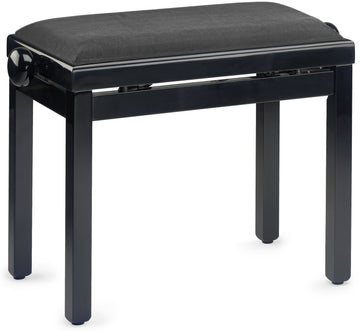 Banco para teclado PB39 BKP VBK Preto brilhante