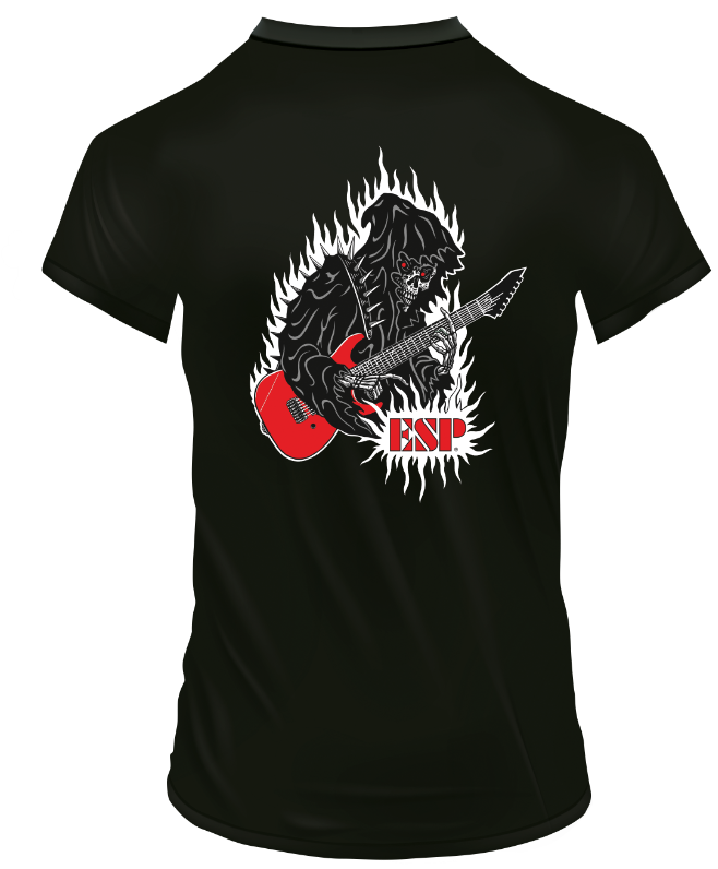 T-Shirt ESP Tattoo Hellfest 2024 Unisex XXLarge