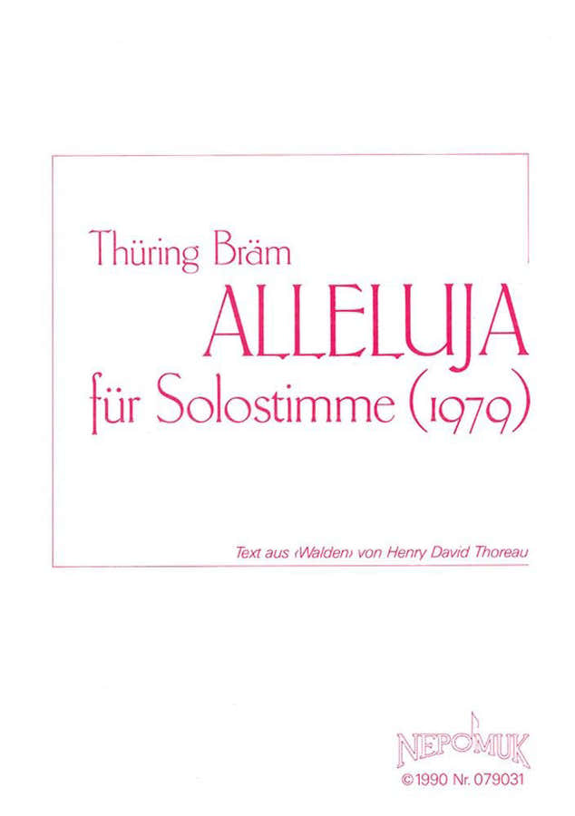 Bram Thuring - Alleluja - Soprano