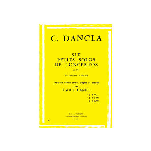 Dancla - Petit Solo N.3 Concerto Op.141 - Violon et Piano