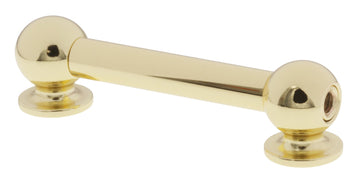 TL13D70-BR Caneco Tubular 70mm Latão De Dois Tirantes X1