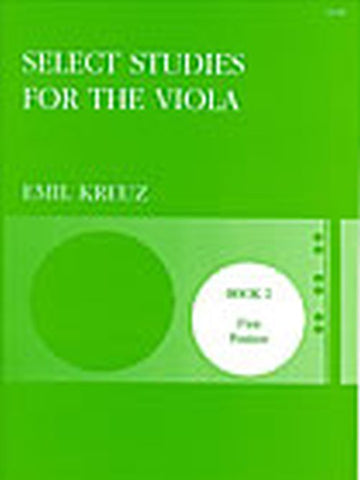 Kreuz E. - Estudos selecionados para viola Livro 2