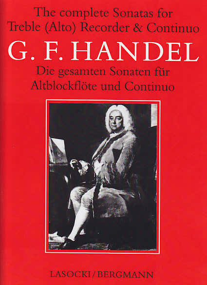 Faber Music Haendel The Complete Sonatas For Treble (alto) Recorder & Continuo