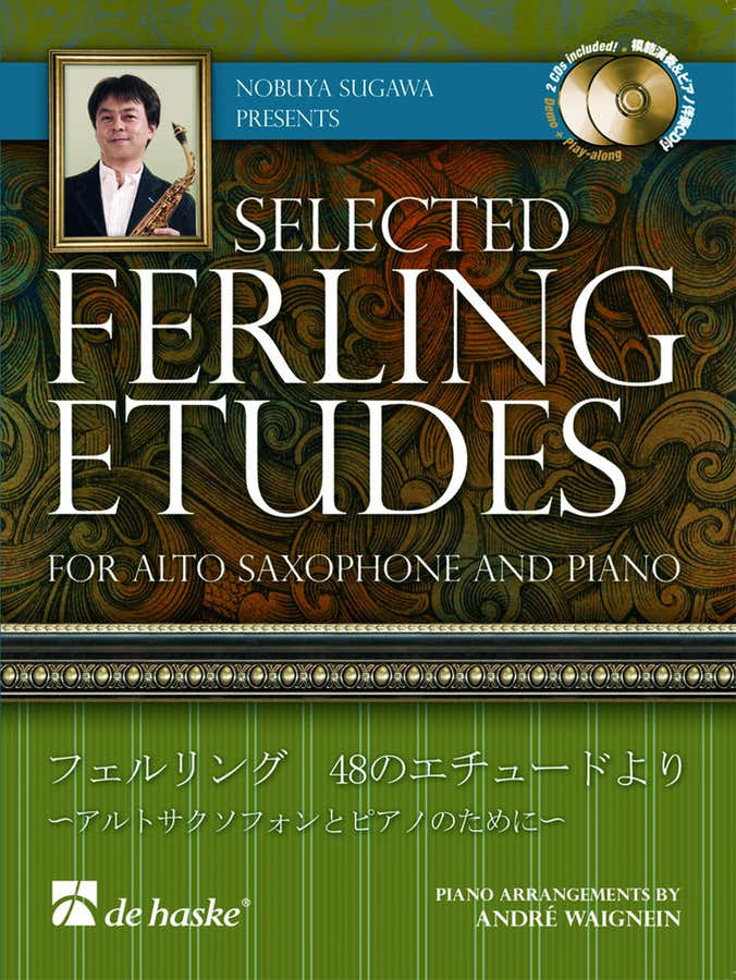 Selected Ferling Etudes Sax Alto + CD