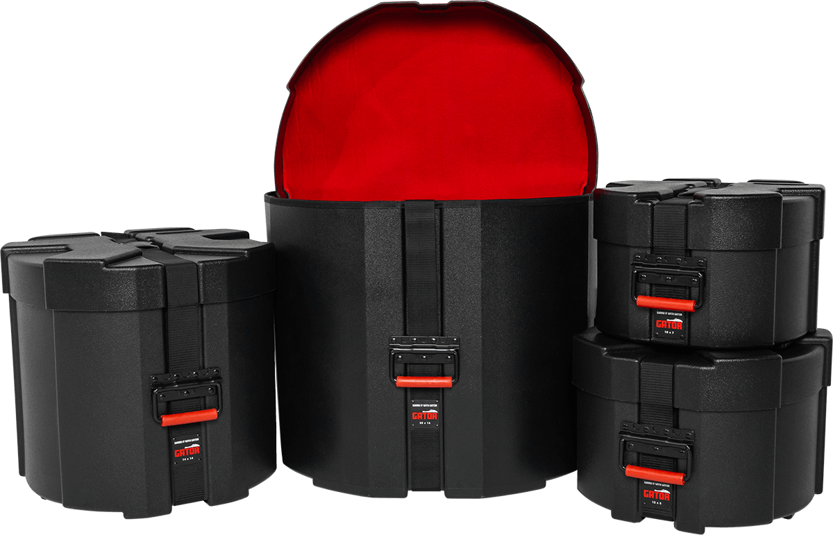 Kit De Estojos Moldados Para Bateria Fusion 20"