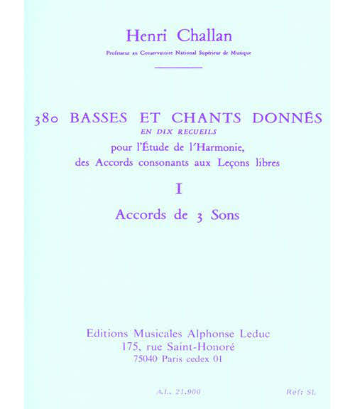 CHALLAN H. - 380 BASSES ET CHANTS DONNES VOL.7A TEXTES