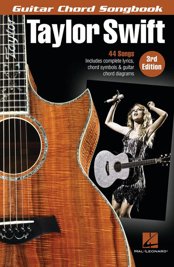 Taylor Swift - Songbook de acordes para guitarra - 3rd edição
