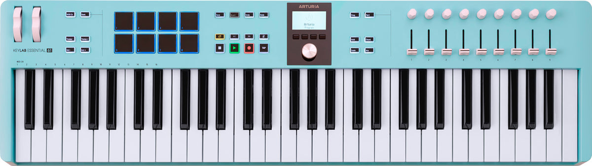 Keylab Essential 61 MK3 Água-marinha