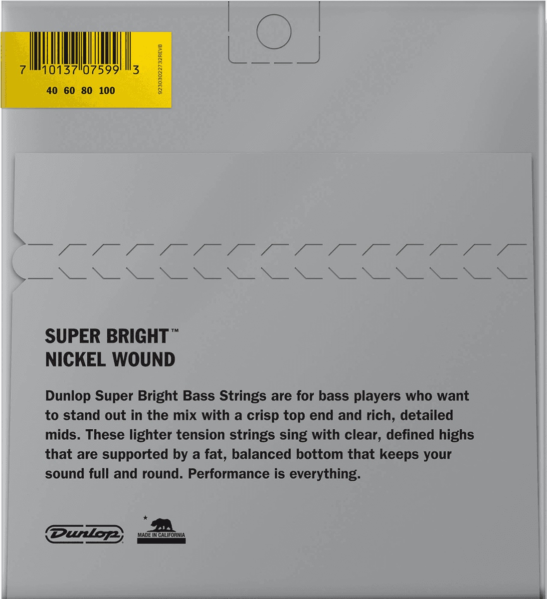 BASS SET SB NICKEL SHORT 40-100