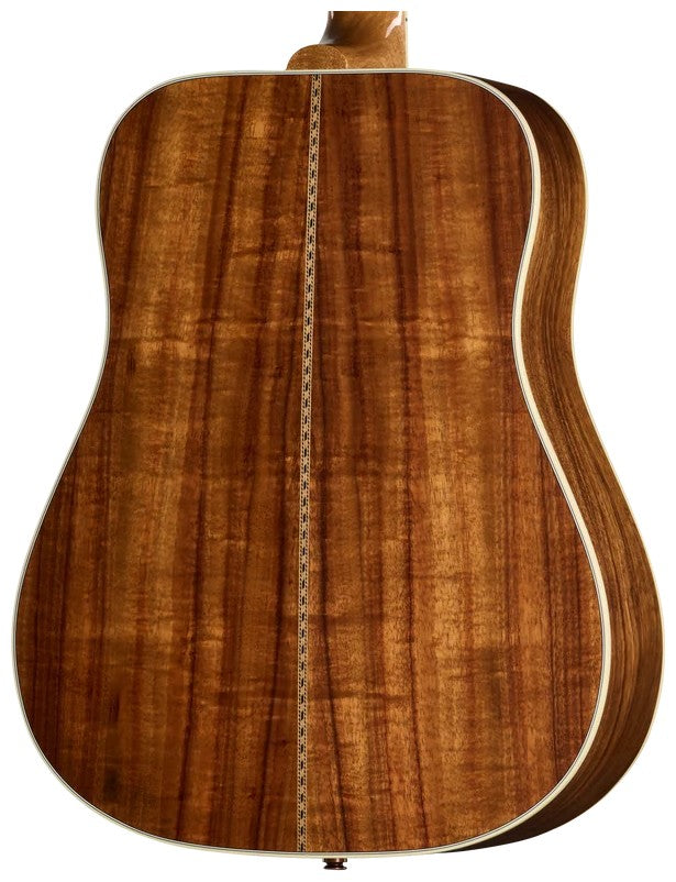 Hummingbird Elegante Koa Sunburst mel Moderno