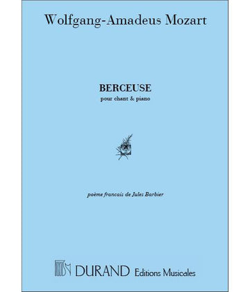 MOZART - BERCEUSE - CHANT ET PIANO