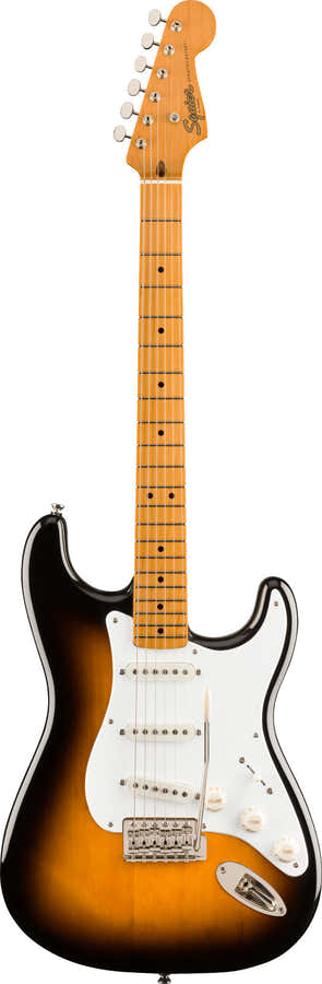 Stratocaster 50S Classic Vibe Mn Sunburst de 2 cores