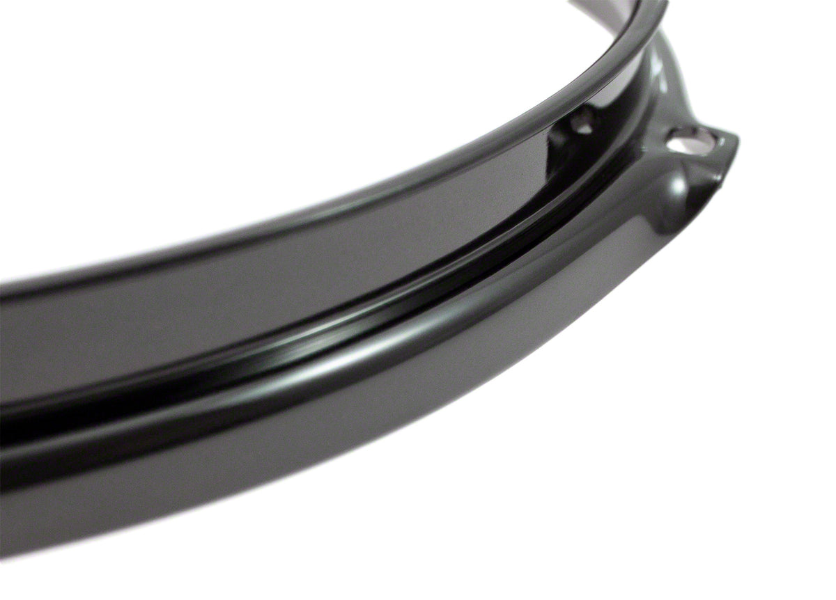 H23-13-8BK - 13" 8 HOLES BLACK 2.3MM SUPER TRIPLE FLANGE DRUM HOOP