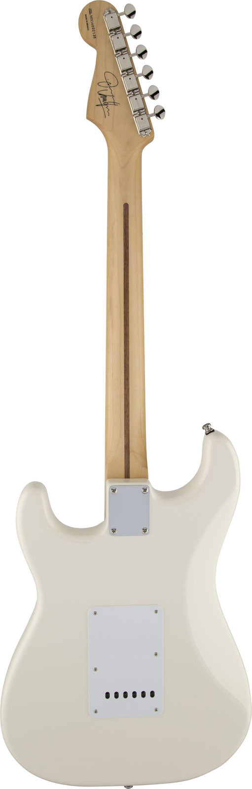 Stratocaster de assinatura Jimmie Vaughan MN Tex-Mex Branco olímpico