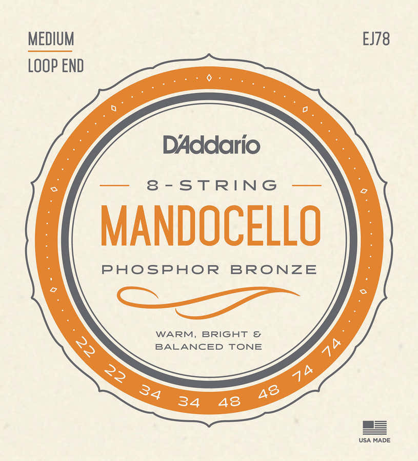 EJ78 STRING SET FOR MANDOCELLO