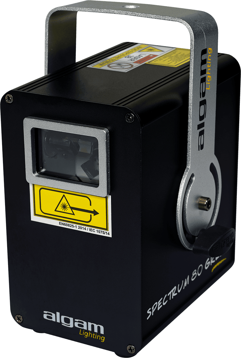 SPECTRUM 80 GREEN - LASER VERDE MONOCROMTICO DE 80 MW
