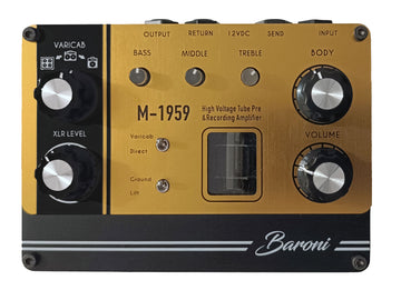 BM59 pré-amplificador valvulado M-1959