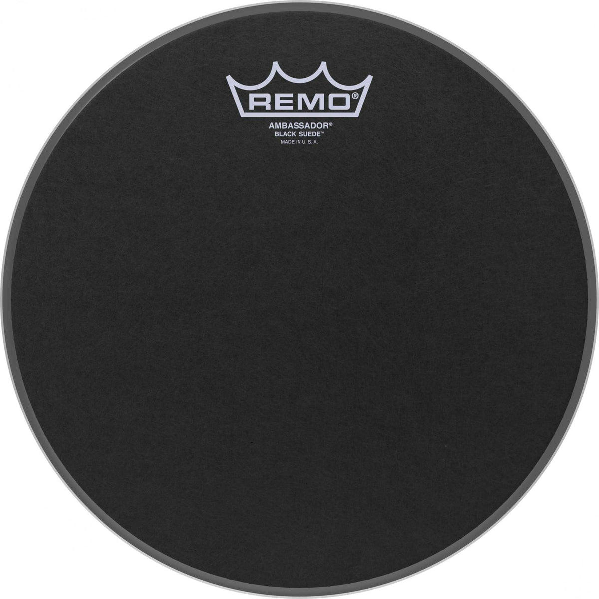 Remo BA-0810-ES - BLACK SUEDE AMBASSADOR 10