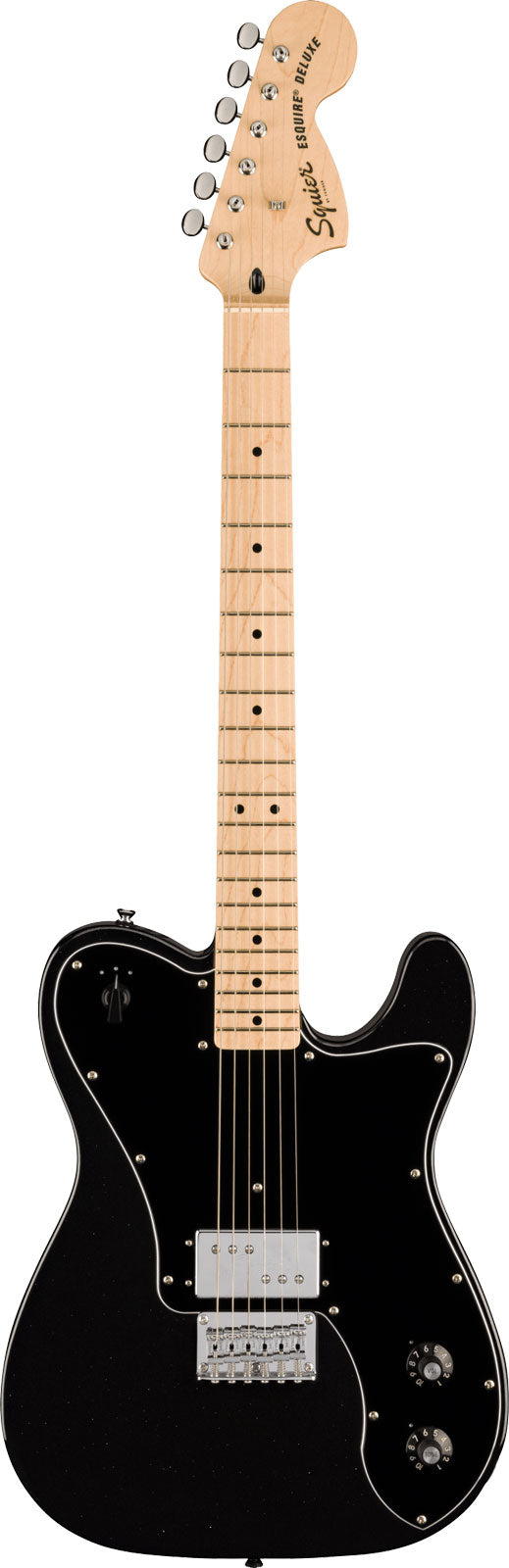 Esquire Dlx Paranormal Mn Preto metálico