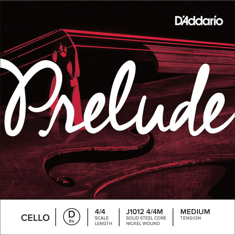 4/4 Prelude Corda Re Médio/enrolada Níquel