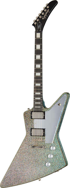 Epiphone Explorer Custom Assinatura Lzzy Hale Diamante Negro Brilho Holográfico IBG