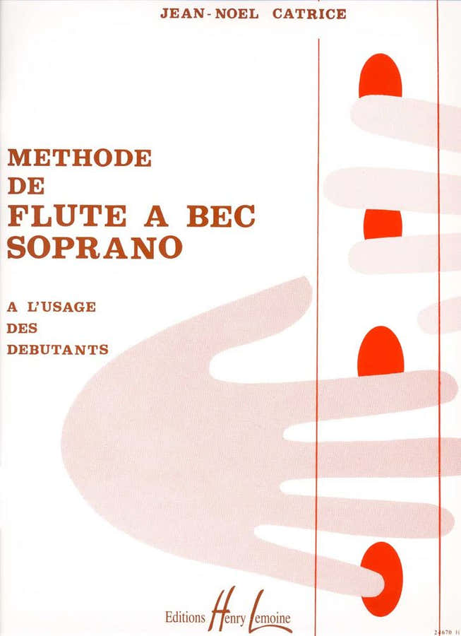 Método De Flauta De Bico Soprano - Catrice
