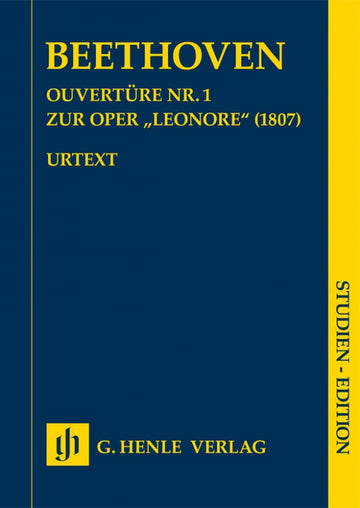BEETHOVEN L.V. - ABERTURA N°1 PARA A ÓPERA "LEONORE" (1807) - PARTITURA