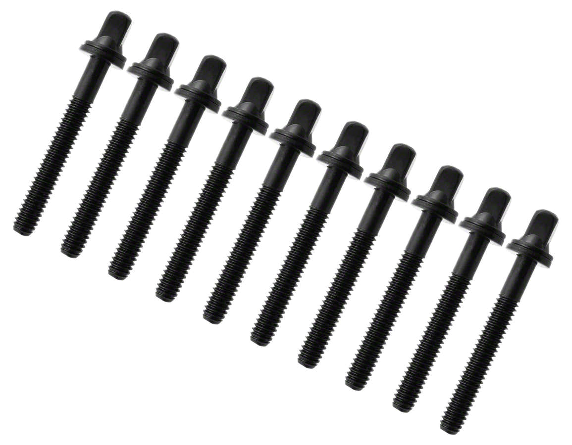 TRC-42W-BK - 42MM TENSION ROD BLACK WITH WASHER - 7/32" THREAD (X10)