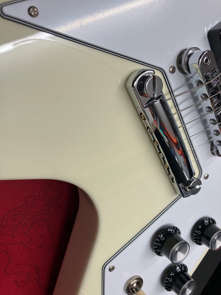 Flying V 70s Branco clássico Original STOCKB