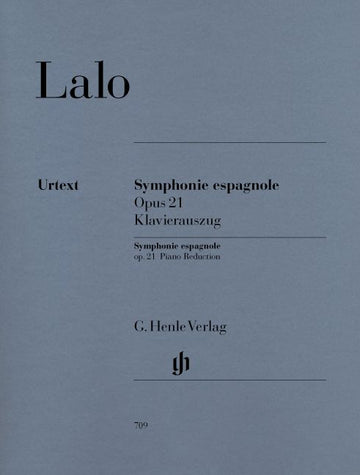 Lalo E. - Symphonie Espagnole For Violin And Orchestra D Minor Op. 21 - Violon & Piano