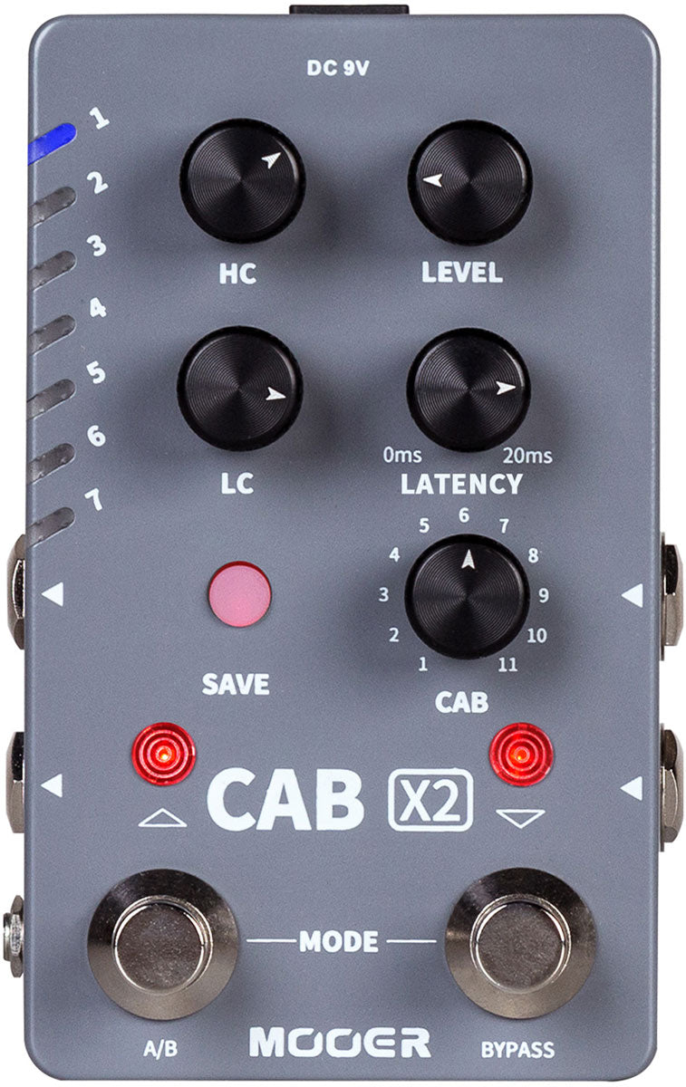 PEDAL MOOER CAB X2