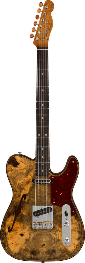 Esquire Buckeye Burl NOS Natural envelhecido artesanal 2025