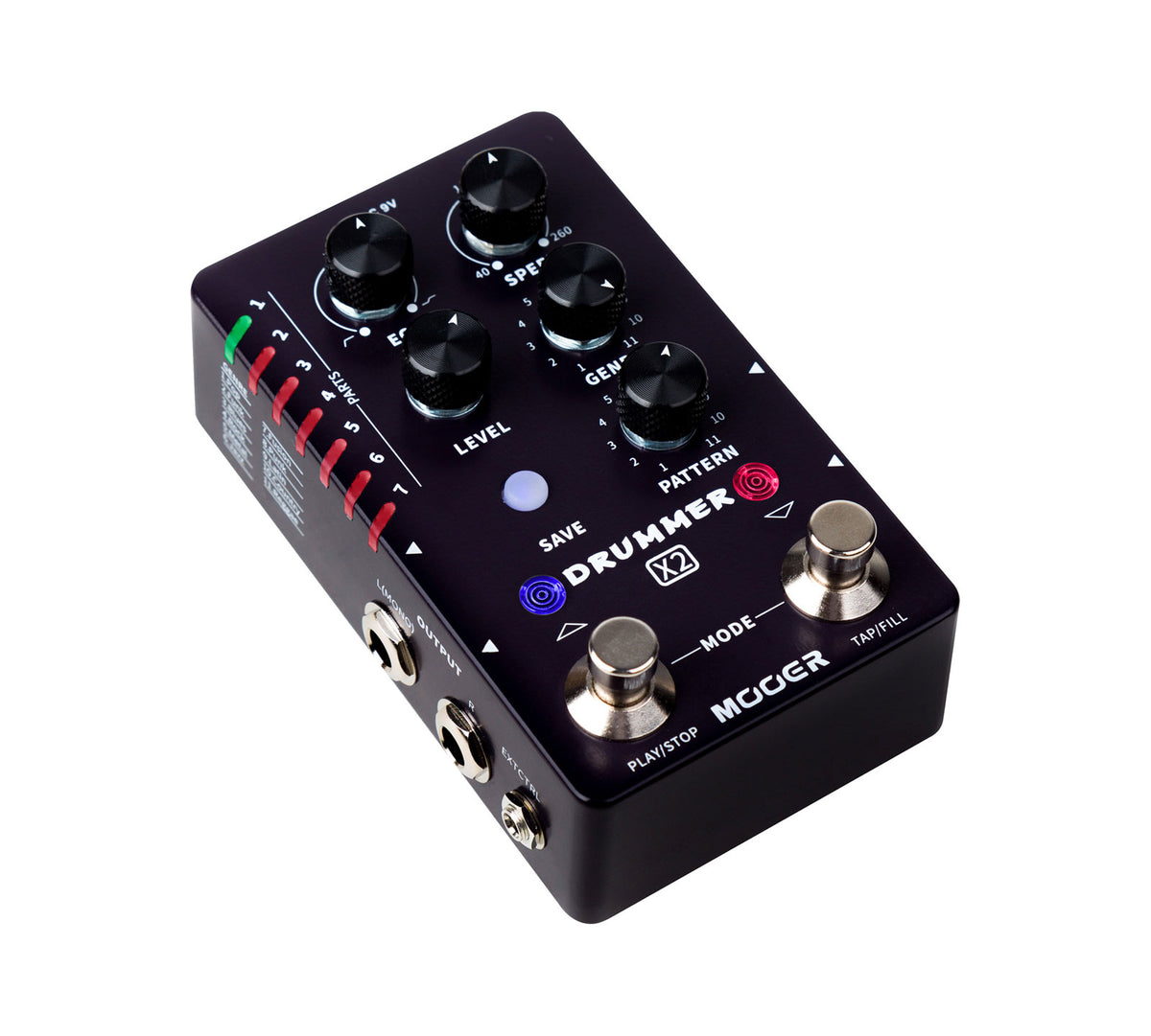 Stereo Drummer X2 Preto